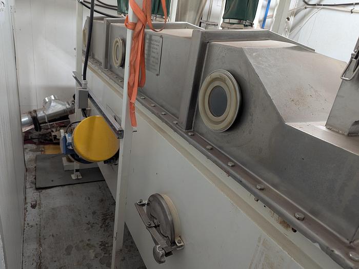 Used Combination Belt and Fluid Bed Dryer System