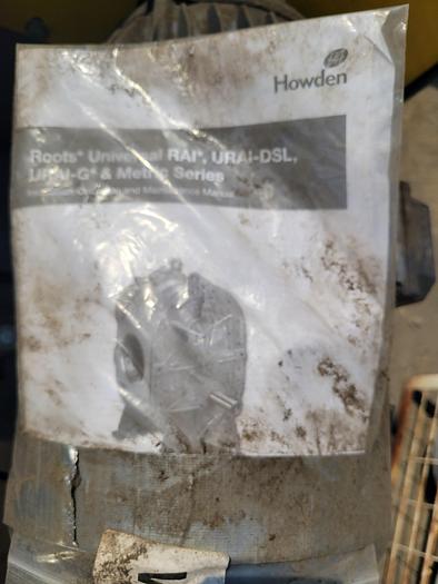 Used Howden Roots™ 33 URAI Rotary Lobe Blower