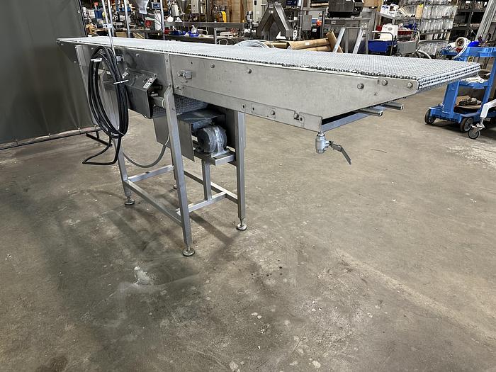 Used American 10'L Modular Belt Conveyor