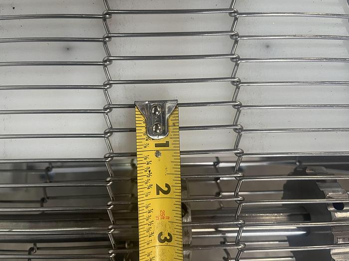 Used 3'L Wire Mesh Conveyor