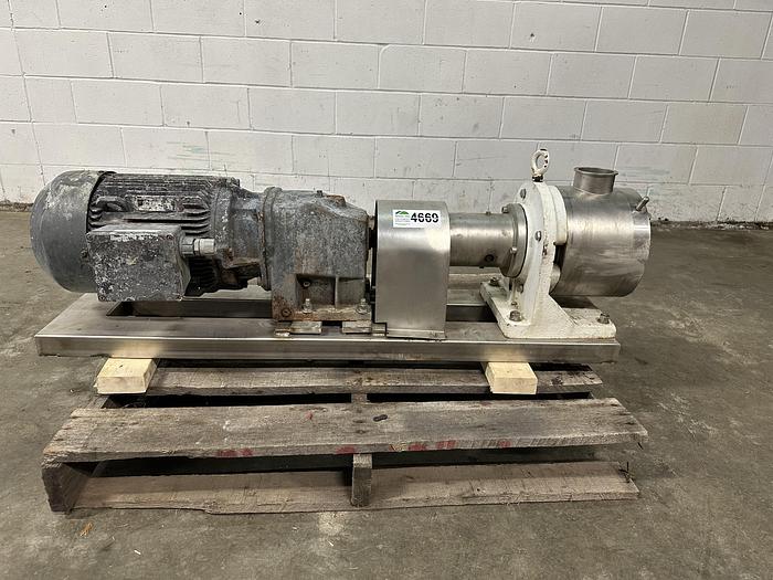 Used Sine MR130-NNTC Positive Displacement Pump