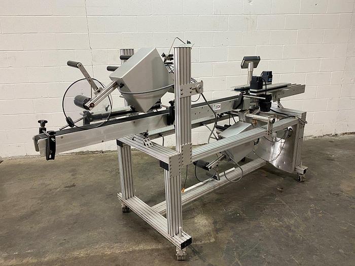 Used Associated Two-Head Top & Bottom Labeller