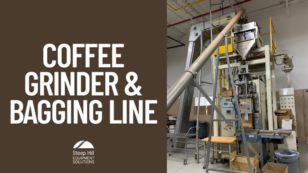 Used Coffee Grinder & Bagging Line