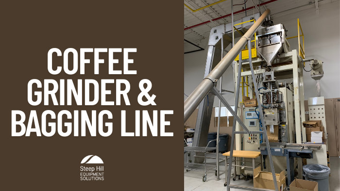 Used Coffee Grinder & Bagging Line