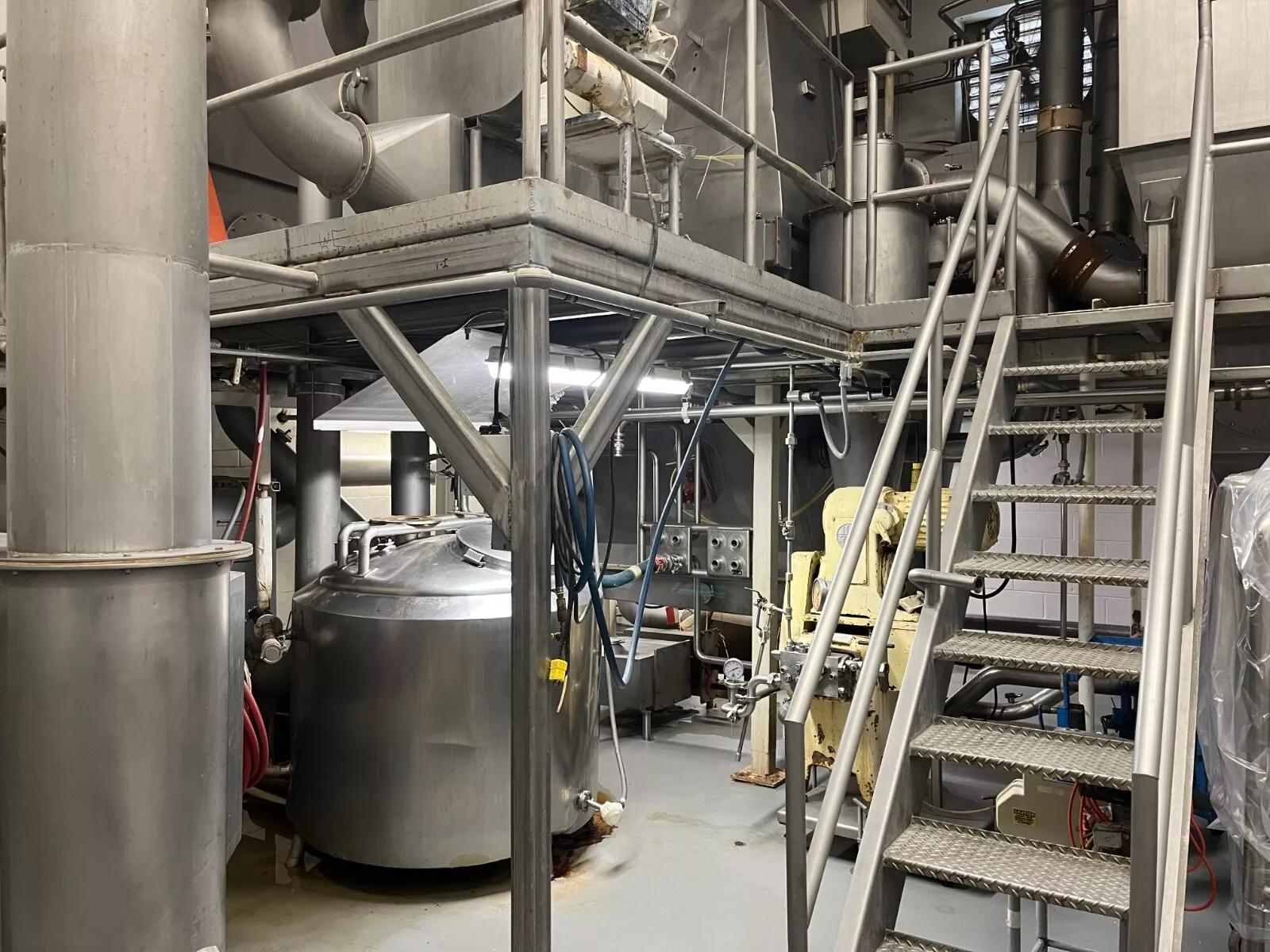 Used Stainless Steel Spray Dryer