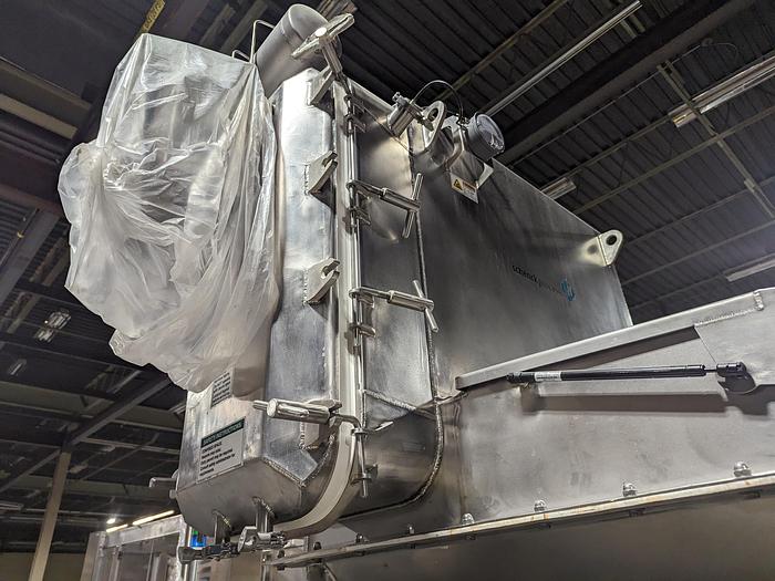 Used Schenck Process Bag Dump Station w/ Dust Collector for