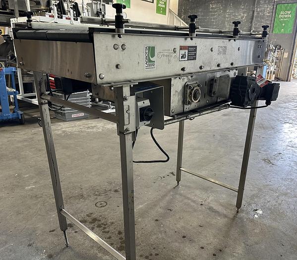 Used LaGrotta 5'L Double Belt Conveyor