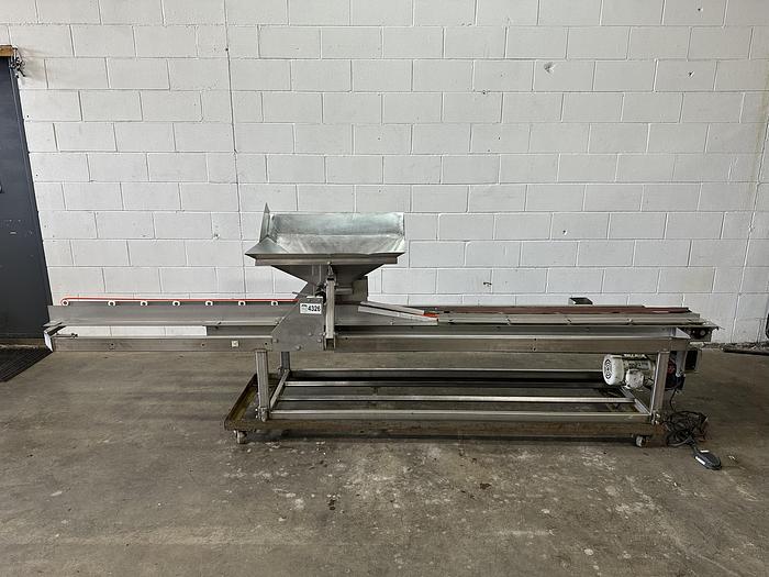 Used A&B Volumetric Clamshell Filler