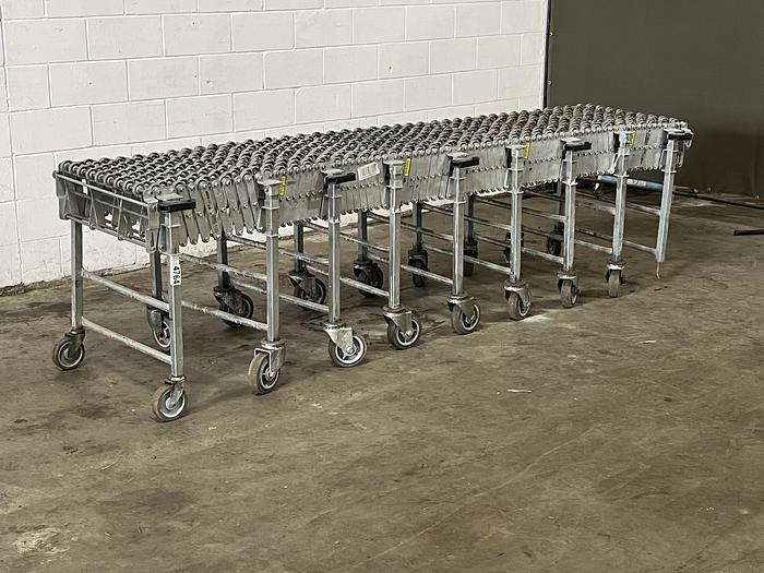 Used NestaFlex 376 Flexible Gravity Conveyor