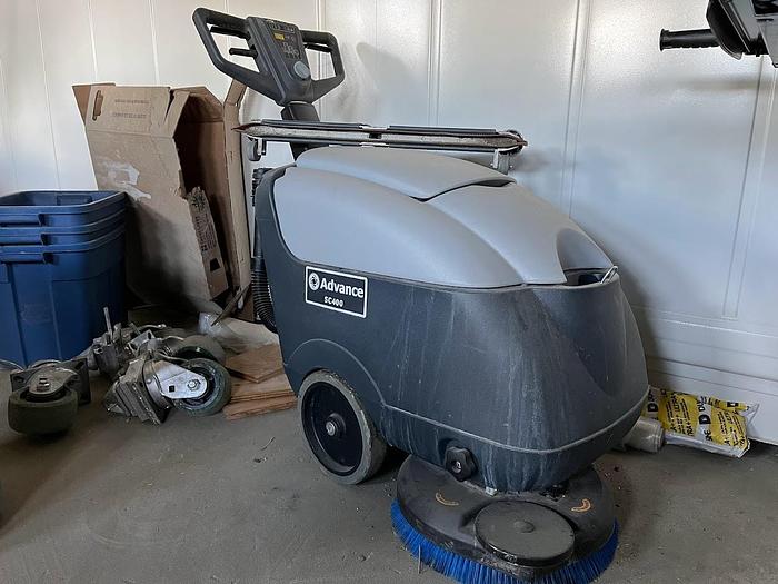 Used Advance SC400 Walk-Behind Automatic Floor Scrubber
