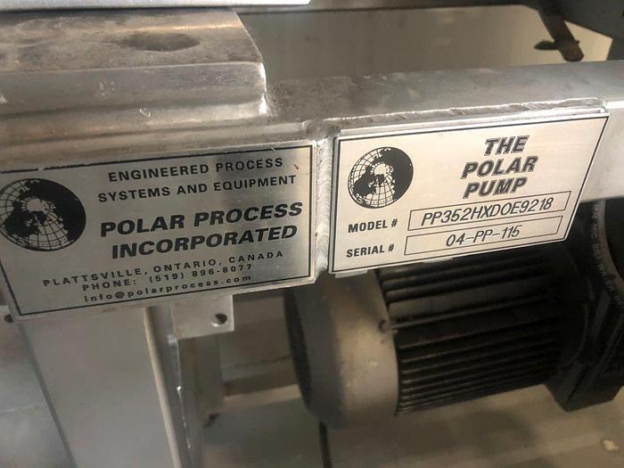 Used Polar Process PP352HXD Twin Screw Extruder