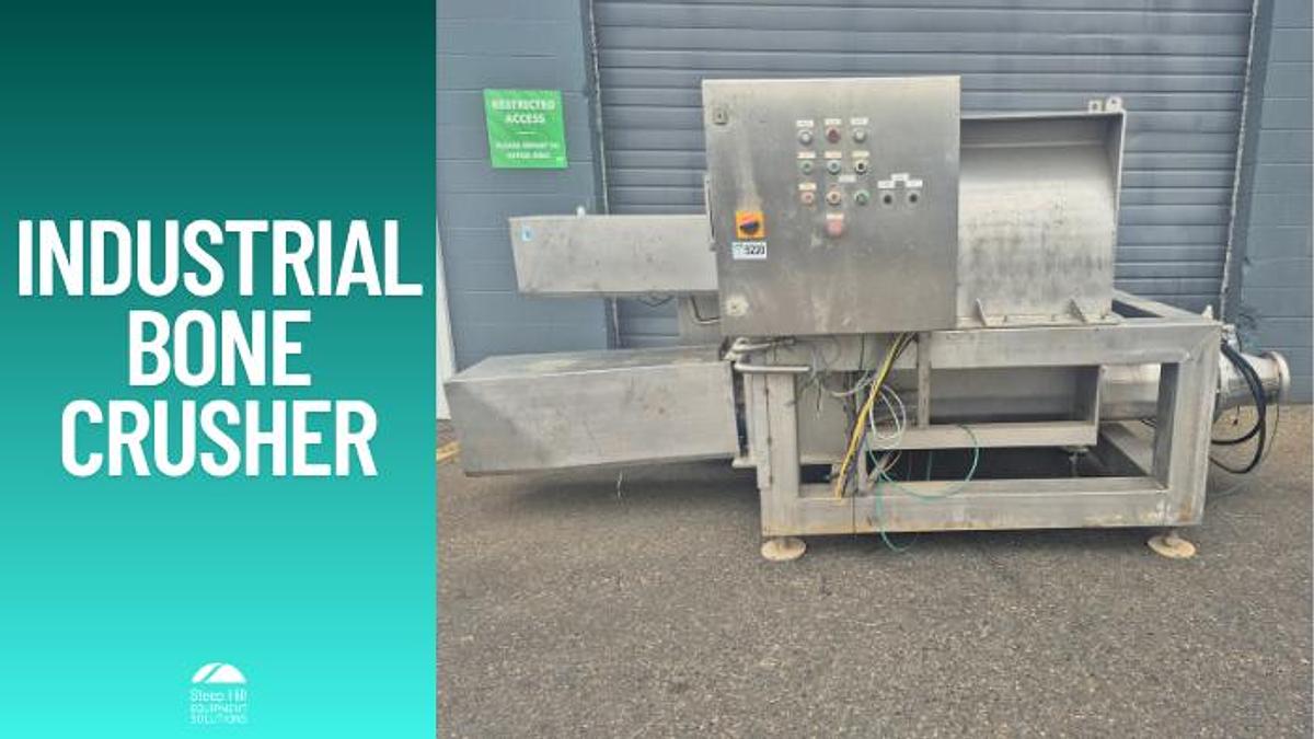 Used H. Wichelmann Industrial Bone Crusher