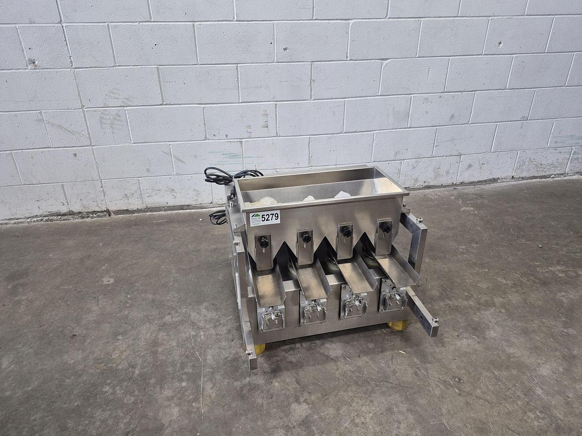 Used 4-Lane Linear Bucket Scale