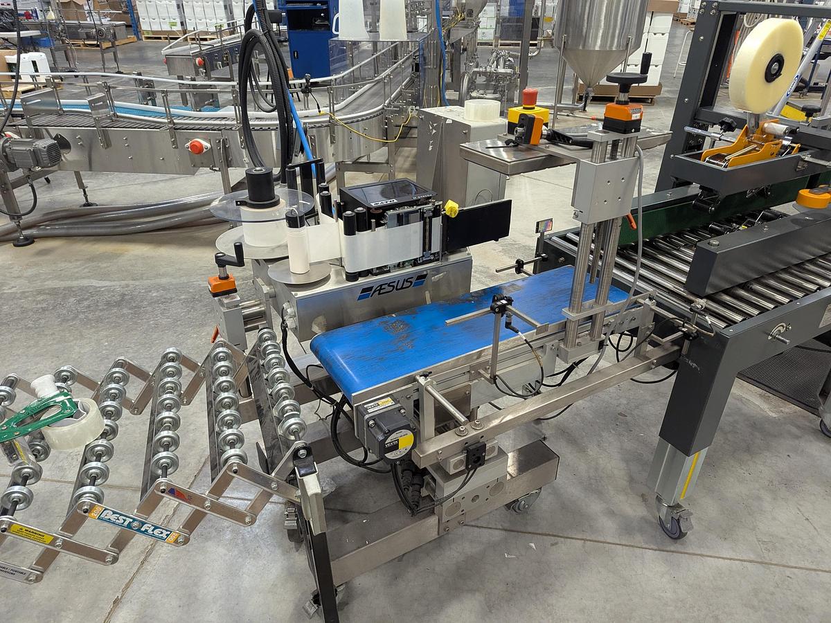 Used Aesus DLPA IV Case Labeller with Coder