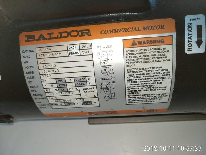 Used 3/4HP Centrifugal Water Pump