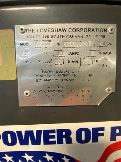 Used Little David CF40T Bottom Seal Case Former