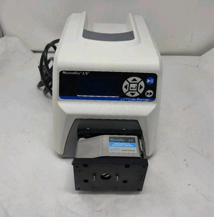 Used Cole-Parmer Masterflex L/S Digital Peristaltic Pump Drive w/ Microbore Head