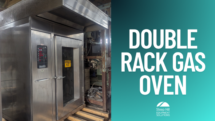 Used Hobart HBA2G Double Rack Gas Oven