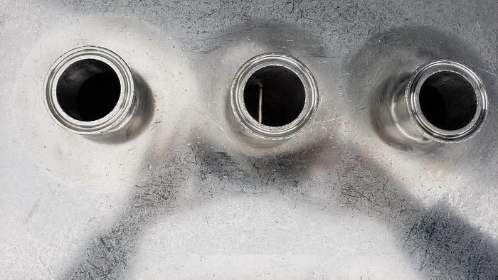 Used SS 10 Gal Hopper