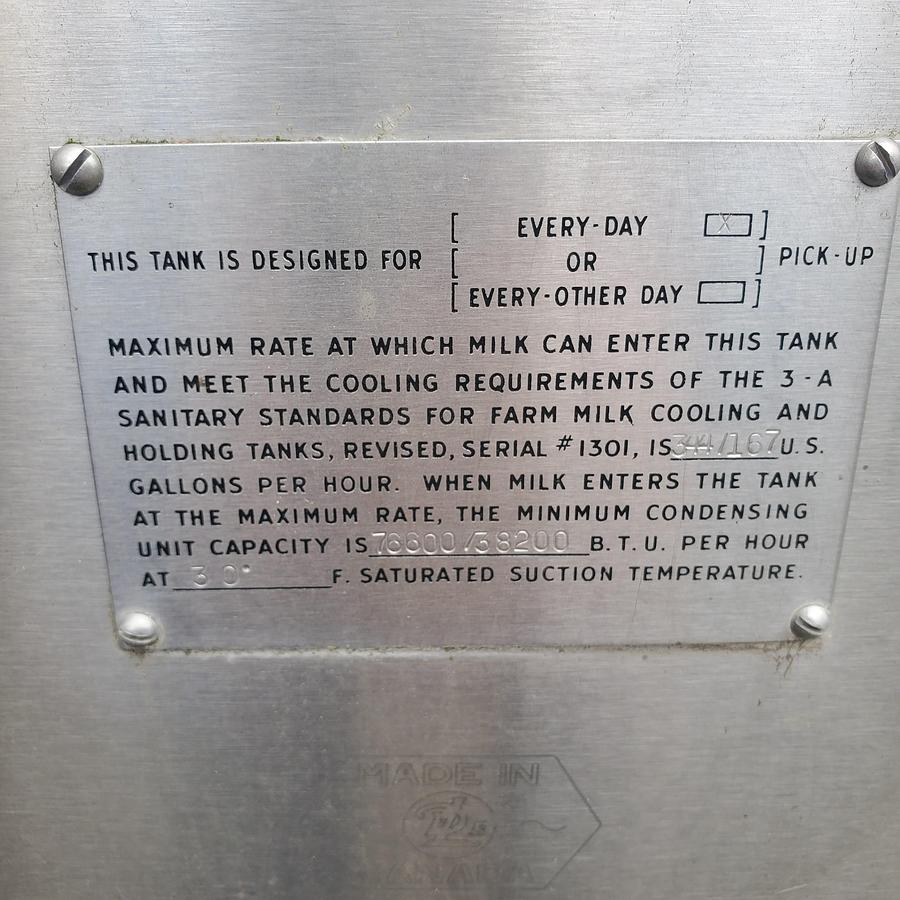 Used De Laval Bulk Cooler