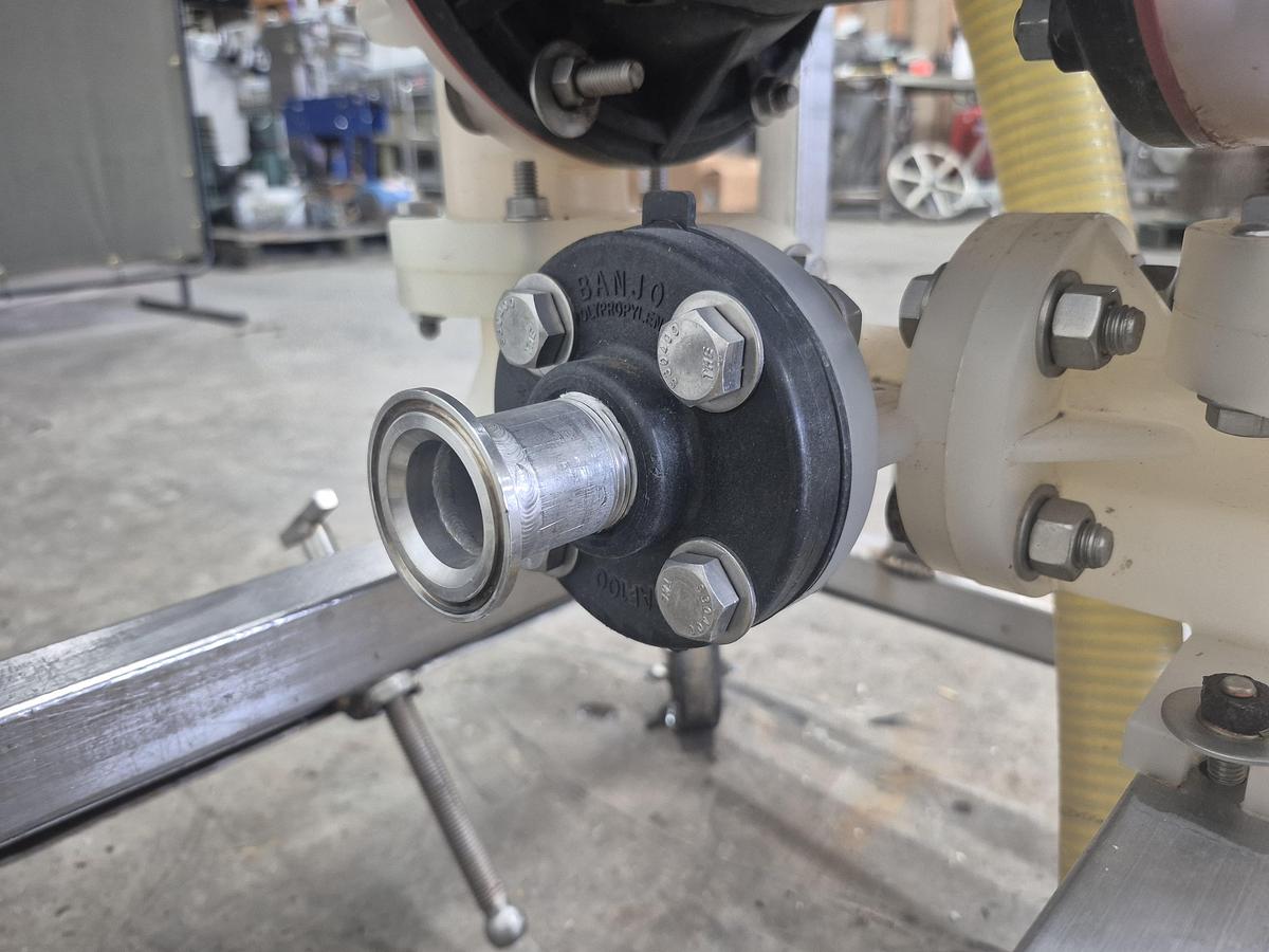 Used Sandpiper Air-Powered Double Diaphragm Pump