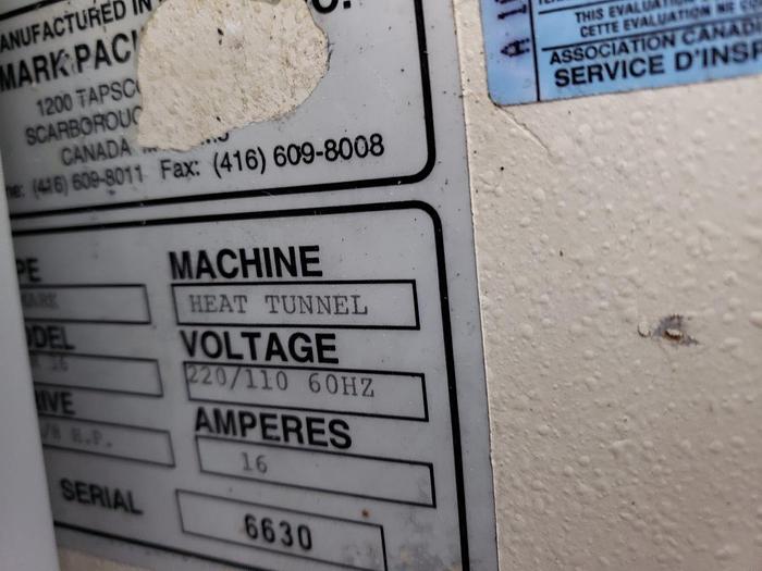 Used Damark STR16 Shrink Tunnel