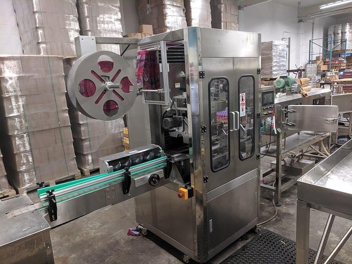 Used Reliable SLM-150 Auto Shrink Sleeve Labeller