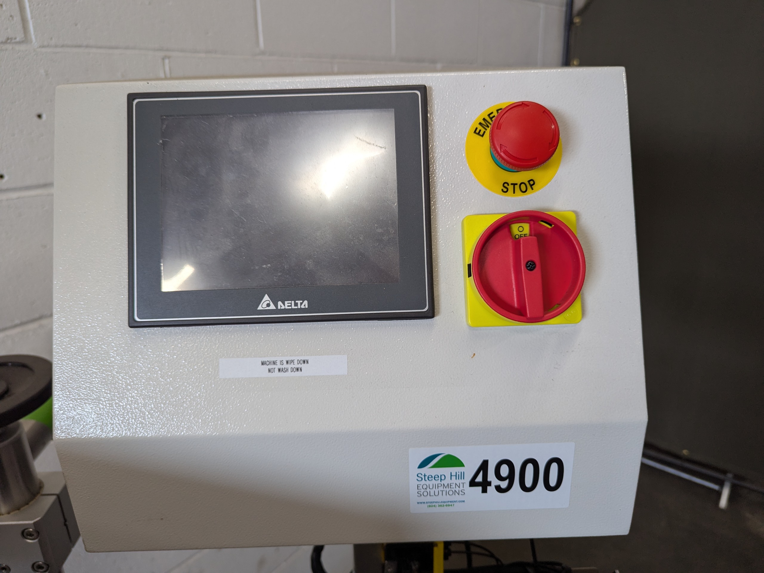 Used Accutek Labelette Tamper Evident Seal Applicator 