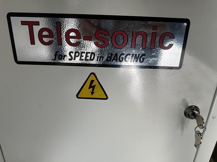 Used TeleSonic SB-80V VFFS Volumetric Filler