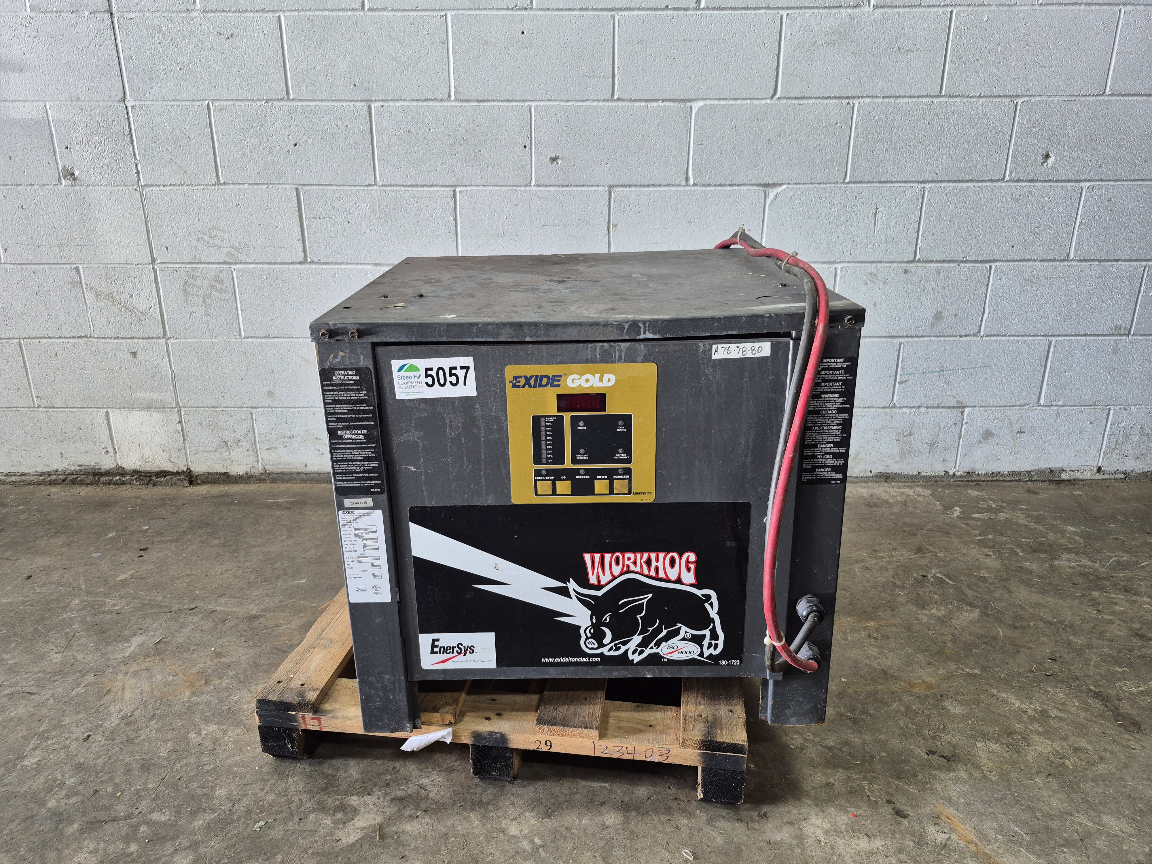 Used Exide Gold Industrial 3-Phase Battery Charger