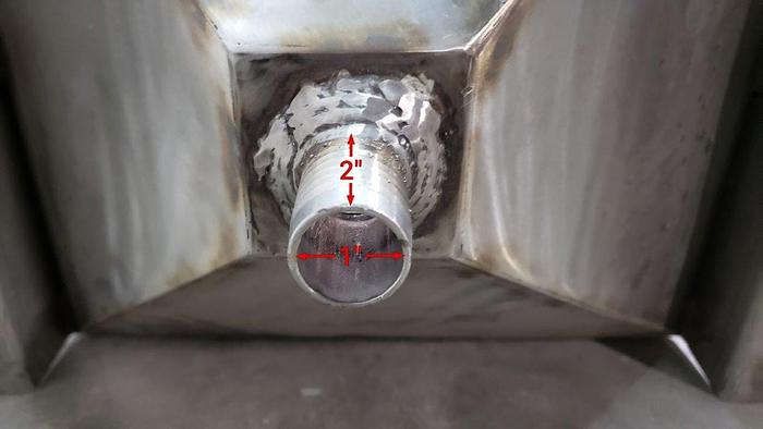 Used 14 Gallon Square Hopper