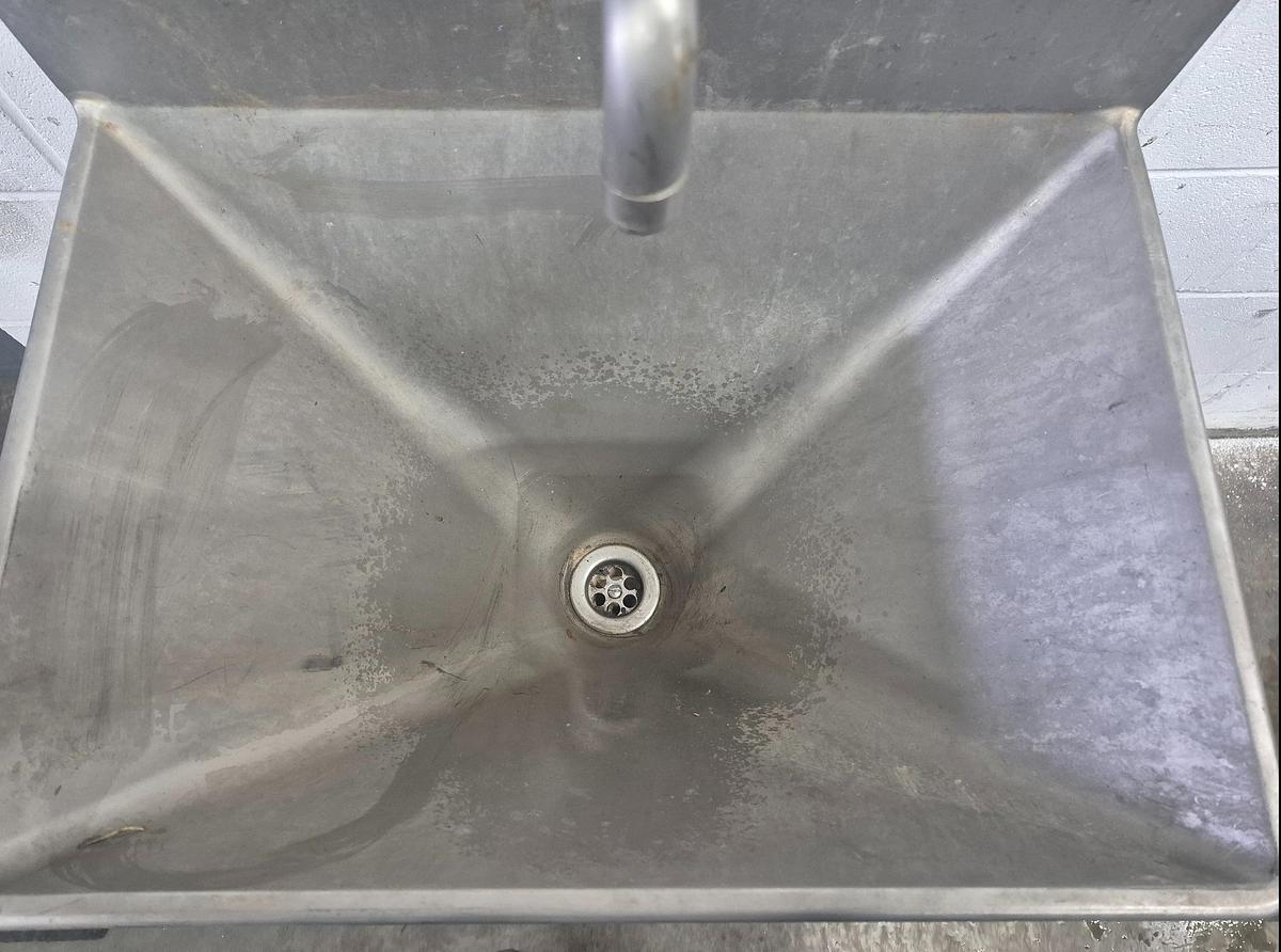 Used Roser SS Industrial Hand Wash Basin