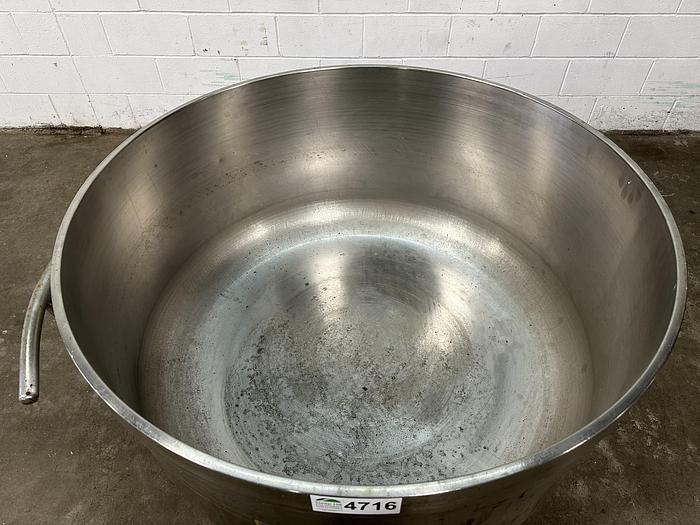 Used Rondo 240kg Spiral Mixer Bowl