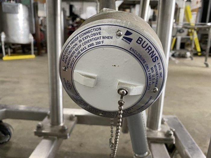 Used T&C Stainless Steel Jacketed Reactor