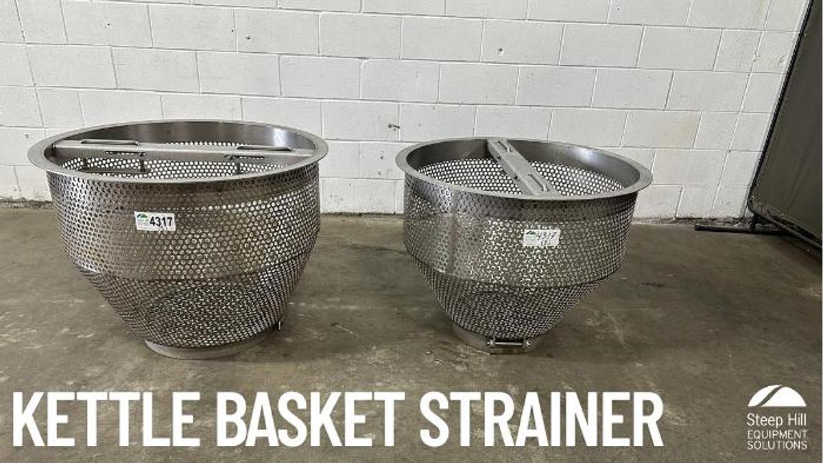 Used Kettle Basket Strainer