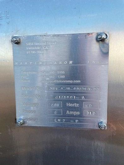 Used MBI Stainless Steel 3-Pass Freezer (3)