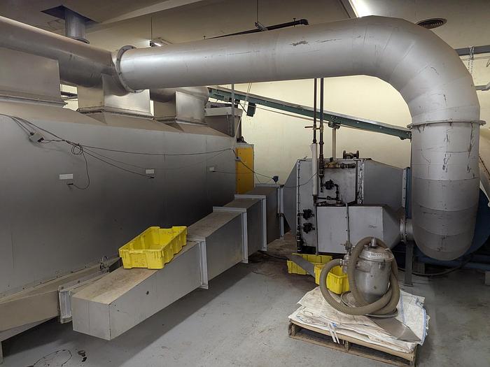 Used Combination Belt and Fluid Bed Dryer System