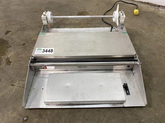 Used Heat Seal 625A Table Top Wrapper