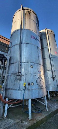 Used Kisco Aluminum 30' Flour Silos