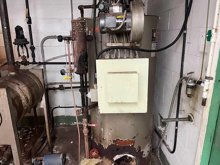 Used Fulton 15 Hp Steam Boiler