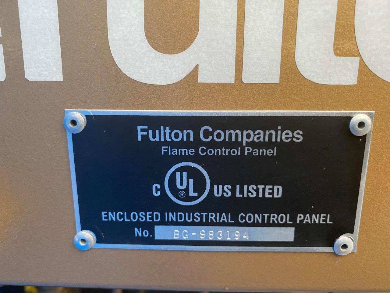Used Fulton FT-0600C Thermal Fluid Heater