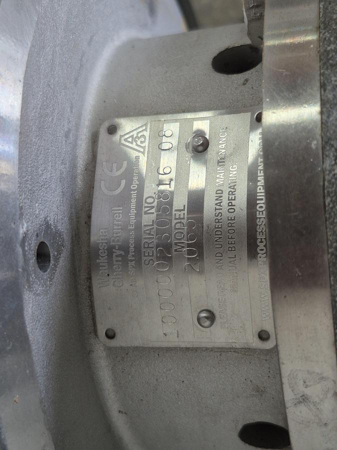Used Waukesha 2065 Sanitary Centrifugal Pump