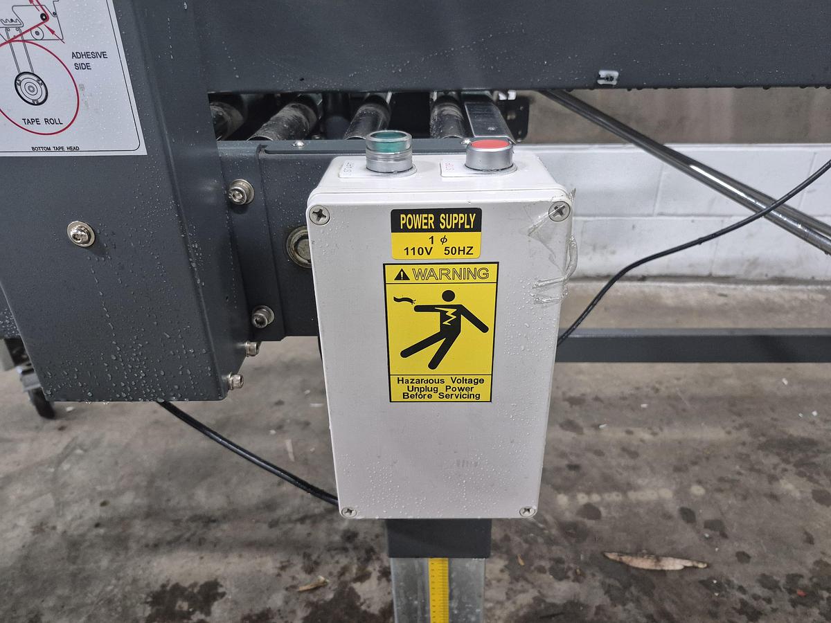 Used AB Sealer Semi-Automatic Top & Bottom Case Sealer