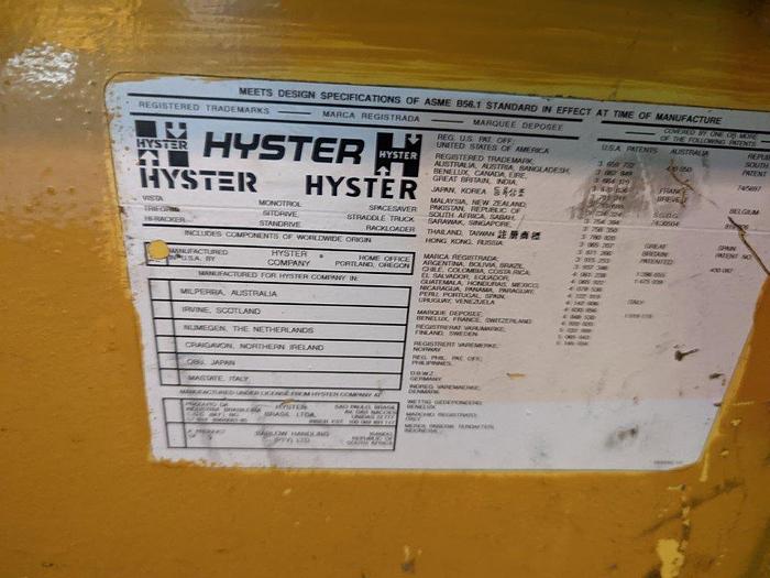 Used Hyster N30ZDR Lift Truck