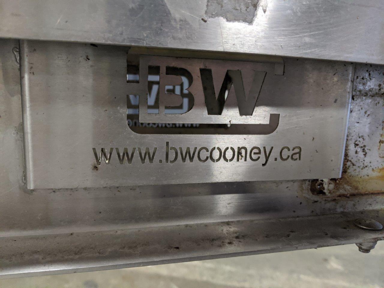 Used B.W.Cooney SS 20' Conveyor