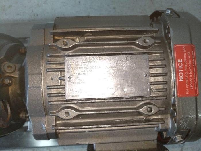 Used Waukesha 1.5HP Positive Displacement Pump