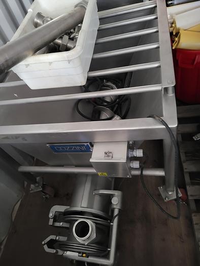 Used Cozzini Versamill Emulsifier & Screw Loader Pump
