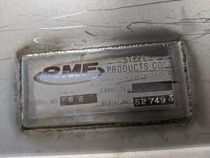 Used RMF PS5 Patty Stacker with Sleeve Pack System