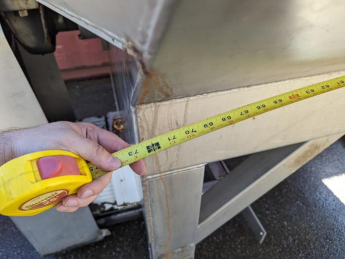 Used MTC MTB-28-060 Liquid Ribbon Blender