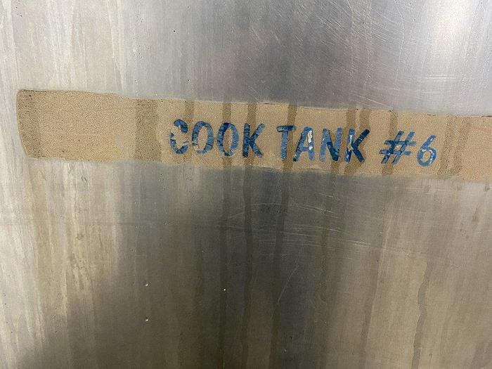 Used 600 Gallon Cook Tank